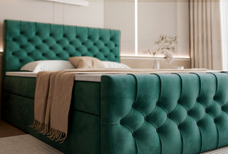 Łóżko kontynentalne Senso