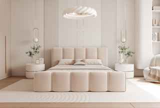 Łóżko tapicerowane CALMA