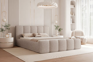 Łóżko tapicerowane CALMA