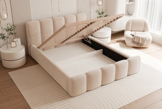 Łóżko tapicerowane CALMA