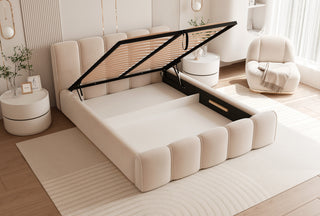 Łóżko tapicerowane CALMA