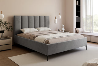 Łóżko tapicerowane slim Solido II nóżki