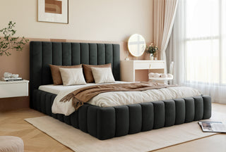 Łóżko tapicerowane slim Solido VI – ślizgi