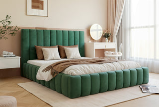 Łóżko tapicerowane slim Solido VI – ślizgi