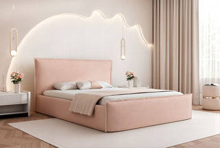 Łóżko tapicerowane slim Solido Lusso