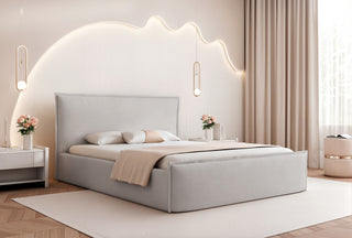 Łóżko tapicerowane slim Solido Lusso