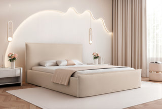 Łóżko tapicerowane slim Solido Lusso