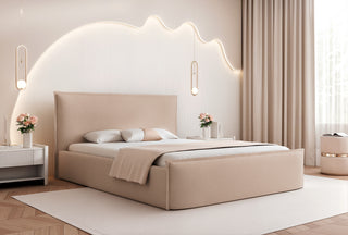 Łóżko tapicerowane slim Solido Lusso