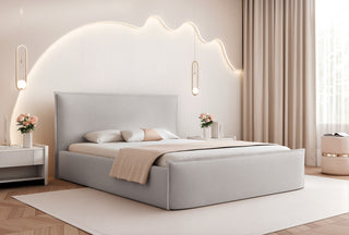 Łóżko tapicerowane slim Solido Lusso