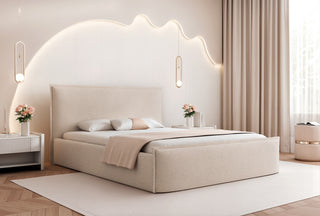 Łóżko tapicerowane slim Solido Lusso