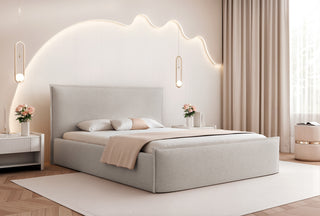 Łóżko tapicerowane slim Solido Lusso