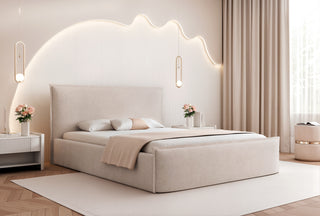 Łóżko tapicerowane slim Solido Lusso