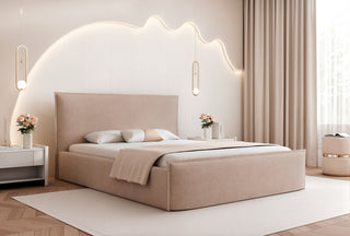 Łóżko tapicerowane slim Solido Lusso