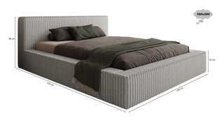 Łóżko tapicerowane VELA