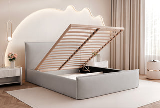 Łóżko tapicerowane slim Solido Lusso