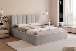 Łóżko tapicerowane slim Solido II ślizgi